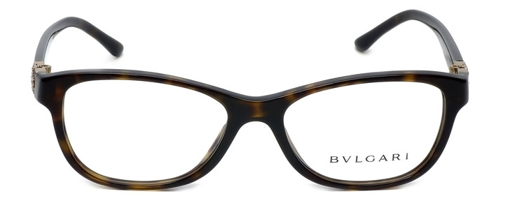 Bvlgari Designer Reading Glasses 4082B-504 in Dark Havana 52mm