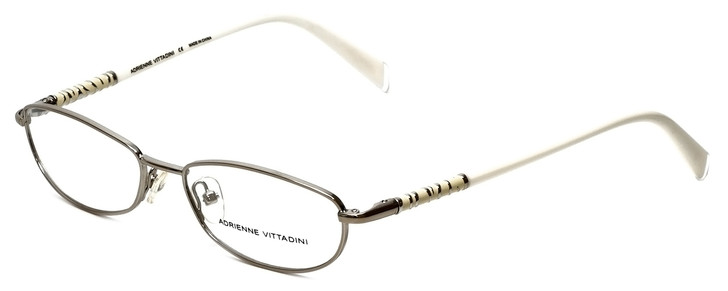 Adrienne Vittadini Designer Eyeglasses AV6069-174 in Silver 51mm :: Custom Left & Right Lens