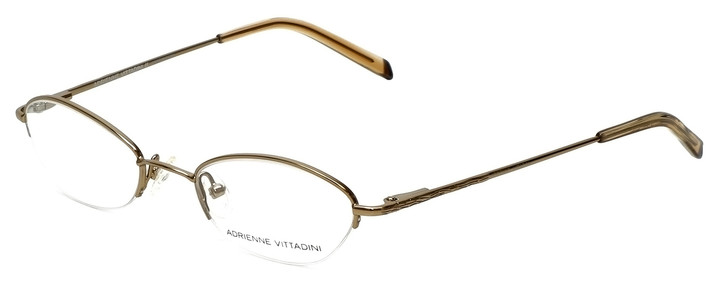 Adrienne Vittadini Designer Eyeglasses AV6047-174 in Gold 47mm :: Rx Bi-Focal