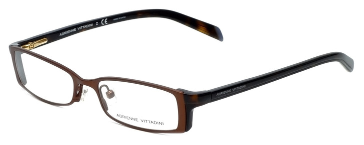 Adrienne Vittadini Designer Reading Glasses AV6065-214S in Brown 50mm