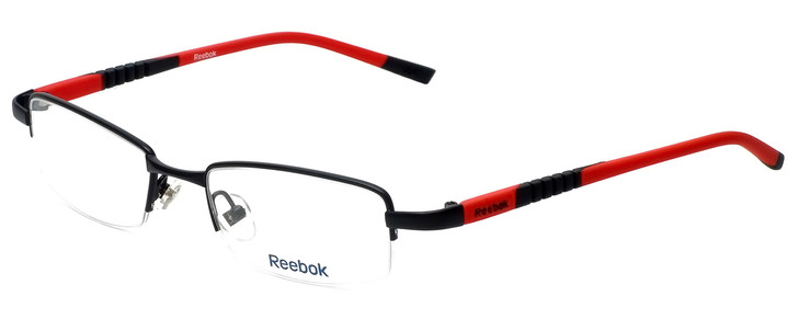 Reebok Designer Eyeglasses R1003-MBR in Matte-Black 50mm :: Rx Single Vision
