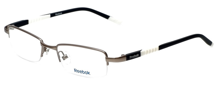 Reebok Designer Reading Glasses R1003-GUN in Satin-Gunmetal 50mm