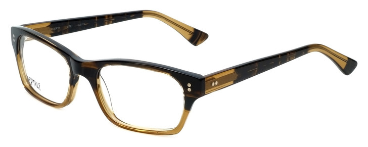 Reptile Designer Eyeglasses Lacerta in Striped-Blonde 53mm :: Custom Left & Right Lens