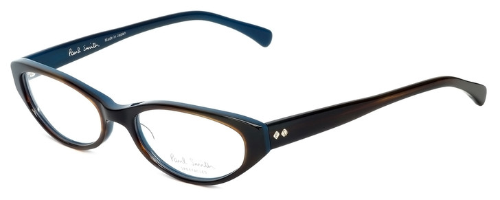 Paul Smith Designer Eyeglasses SYD-TUSTL in Brown-Horn 51mm :: Custom Left & Right Lens