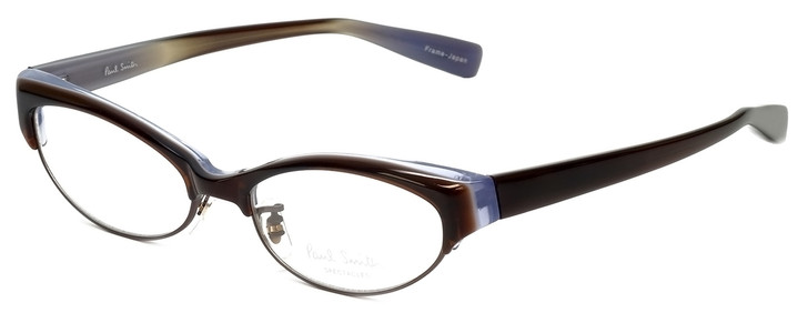 Paul Smith Designer Eyeglasses No color code on framePS412 in Brown 50mm :: Progressive