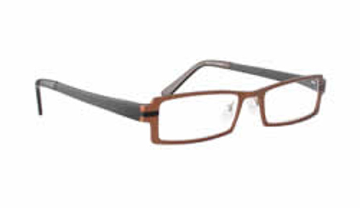 Calabria Designer Eyeglasses 822 Copper :: Custom Left & Right Lens