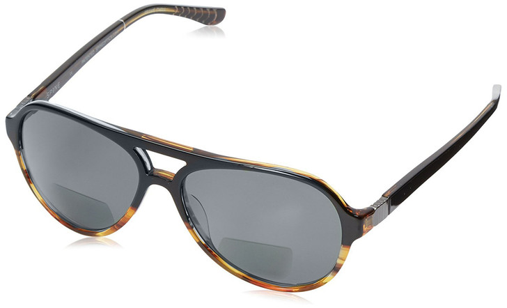 Spine Optics Polarized Bi-Focal Reading Sunglasses SP7002-081 in Brown Gradient