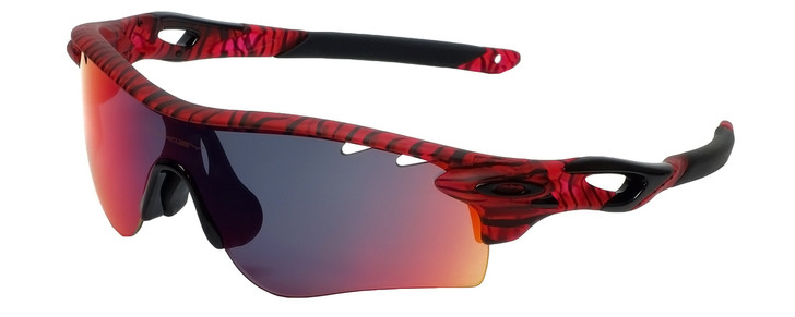 Oakley Sunglasses Radarlock OO9206-35 138m Urban Jungle Stripe Red Iridium - Speert International