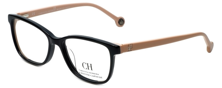 Carolina Herrera Designer Eyeglasses VHE719K-700Y in Black 50mm :: Progressive