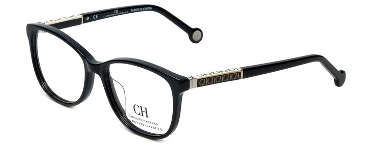 Carolina Herrera Designer Reading Glasses VHE734K-700Y in Black 50mm
