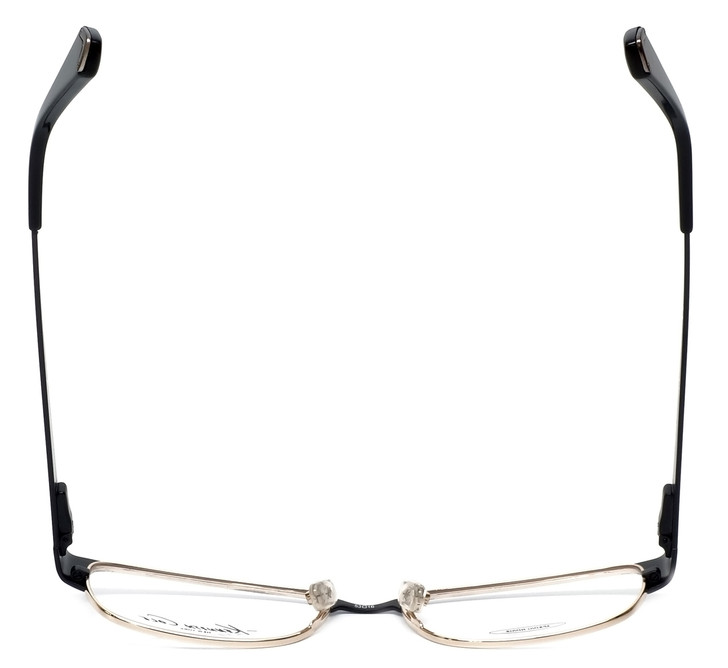Kenneth Cole Designer Reading Glasses KC0199-005 in Black-Gold