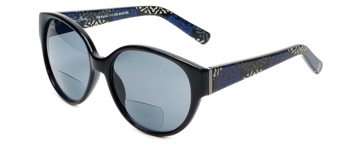 Vera Bradley Designer Bi-Focal Reading Sunglasses Kylie in Canterberry Cobalt