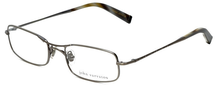 John Varvatos Designer Eyeglasses V105 in Pewter 51mm :: Custom Left & Right Lens