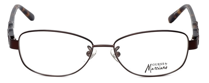 Guess by Marciano Designer Reading Glasses GM155-BRNTO in Brown-Tort