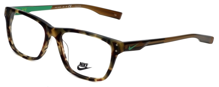 Nike Designer Eyeglasses NK7230KD-250 in Tokyo Tortoise Raw Umber 52mm :: Rx Single Vision