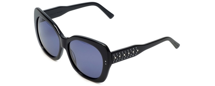 Judith Leiber Designer Sunglasses JL5022-01 in Onyx in Grey Lens