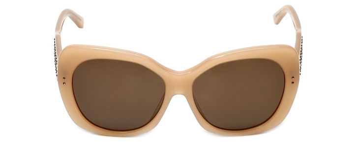 Judith Leiber Designer Sunglasses JL5022-06 in Blush in Brown Lens