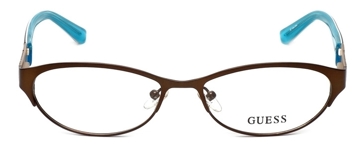 Guess Designer Reading Glasses GU2354-BRN in Satin-Brown