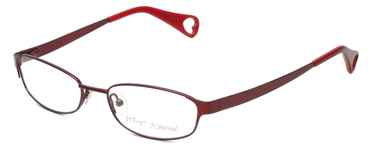 Betsey Johnson Designer Eyeglasses Starlight BJ019-06 in Burgundy 52mm :: Rx Single Vision