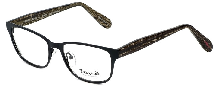 Betsey Johnson Designer Eyeglasses Betseyville BV116-01 in Black 51mm :: Rx Bi-Focal