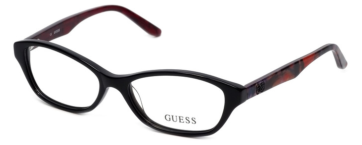 Guess Authentic Designer Reading Glasses GU2417-BLK Black in 22 Power Options