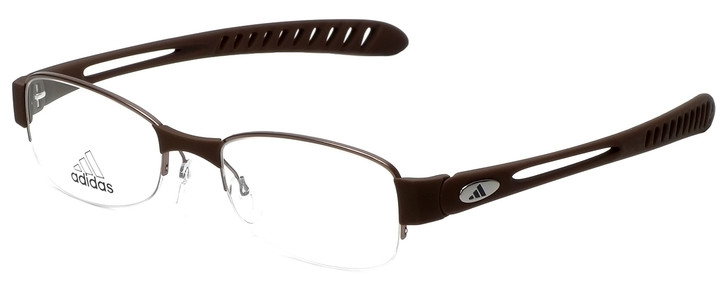 Adidas Designer Eyeglasses a882-40-6050 in Chocolate 50mm :: Rx Single Vision