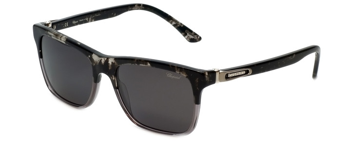 Chopard Designer Sunglasses SCH151-793P in Black-Fade  with Grey Lens