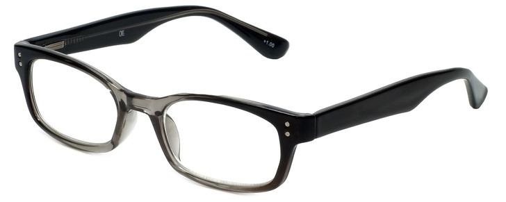 Corinne McCormack Designer Eyeglasses Channing in Black-Grey 47mm :: Custom Left & Right Lens