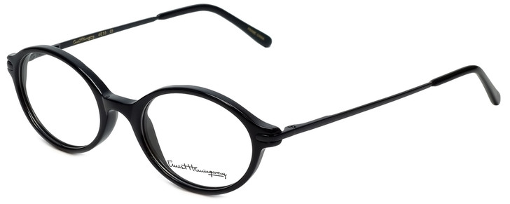 Ernest Hemingway Designer Eyeglasses H4618 in Black 46mm :: Rx Single Vision