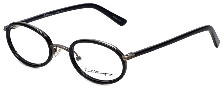 Ernest Hemingway Designer Eyeglasses H4634 in Black 47mm :: Progressive