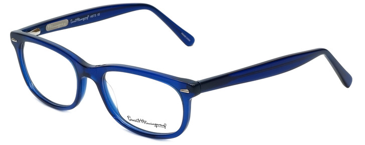 Ernest Hemingway Designer Eyeglasses H4673 in Cobalt 52mm :: Rx Bi-Focal