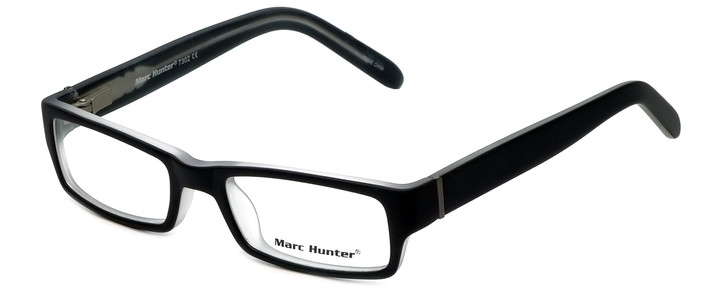 Marc Hunter Designer Eyeglasses MH7302-BKC in Matte Black/Crystal 45mm :: Progressive