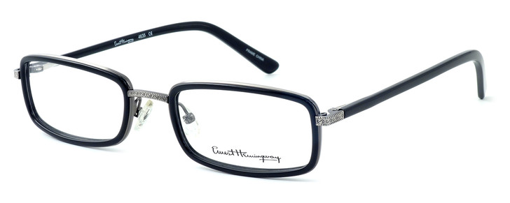 Ernest Hemingway Designer Eyeglasses H4635 in Black 53mm :: Custom Left & Right Lens