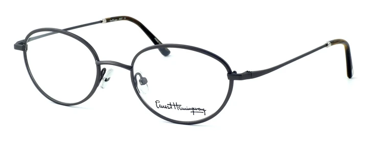Ernest Hemingway Designer Eyeglasses H4637 in Graphite 49mm :: Custom Left & Right Lens