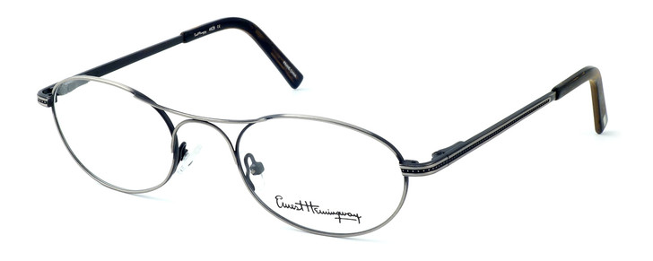 Ernest Hemingway Designer Eyeglasses H4628 in Gunmetal 49mm :: Progressive