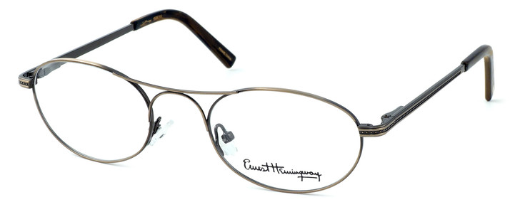 Ernest Hemingway Designer Eyeglasses H4628 in Brown 49mm :: Rx Bi-Focal