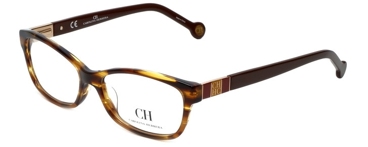 Carolina Herrera Designer Eyeglasses VHE615-0794 in Havana 53mm :: Rx Bi-Focal