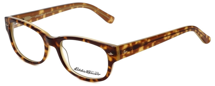 Eddie Bauer Designer Eyeglasses EB8212 in Tortoise-Cream 51mm :: Custom Left & Right Lens