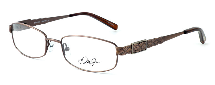 Dale Earnhardt, Jr. Designer Eyeglasses DJ6723 in Brown 52mm :: Rx Single Vision