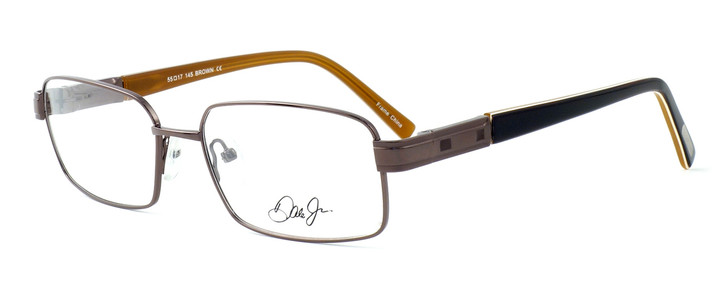 Dale Earnhardt, Jr. Designer Eyeglasses DJ6739 in Brown 55mm :: Rx Single Vision