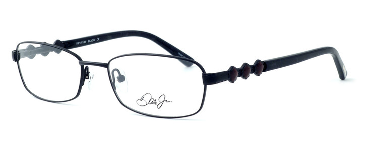 Dale Earnhardt, Jr. Designer Eyeglasses DJ6743 in Black 53mm :: Rx Single Vision