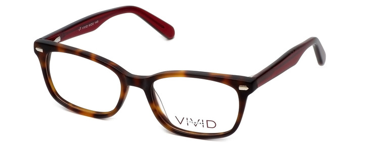 Calabria Vivid Designer Reading Glasses 149 in Matte-Demi-Red