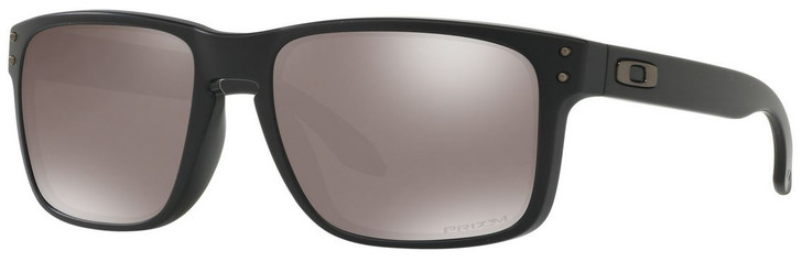 VIP Oakley Designer Sunglasses Holbrook OO9102-D655 in Matte Black with Prizm Black Polarized Lens