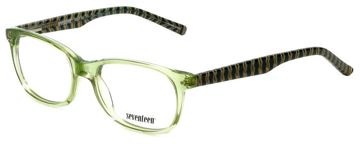 Seventeen Designer Eyeglasses SV5387-LIM in Lime 48mm :: Custom Left & Right Lens