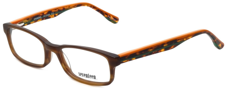 Seventeen Designer Eyeglasses SV5394-BRN in Brown 51mm :: Rx Single Vision
