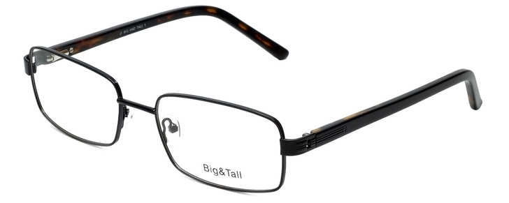 Big and Tall Designer Eyeglasses Big-And-Tall-1-Black in Black 60mm :: Custom Left & Right Lens