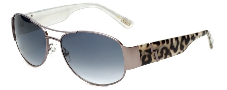 XOXO Authentic Designer Sunglasses X2320CG Pilot in Black Pearl or Brown 57 mm