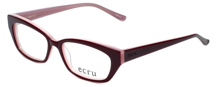 Ecru by Vivid Designer Reading Glasses Bowie-001 in Wine 50mm