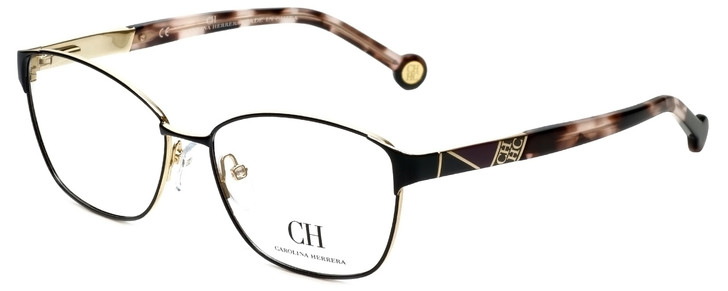 Carolina Herrera Designer Eyeglasses VHE109K-0327 in Black 55mm :: Rx Bi-Focal