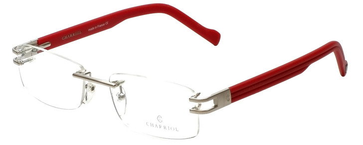 Charriol Designer Reading Glasses PC20454-C8 in Red 52mm